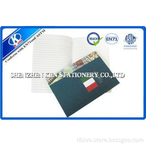 School Student Recycle Kraft Paper Notebook / Plain Noteboo